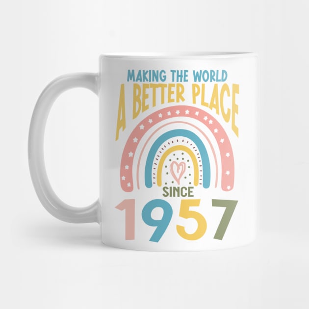 Birthday Making the world better place since 1957 by IngeniousMerch